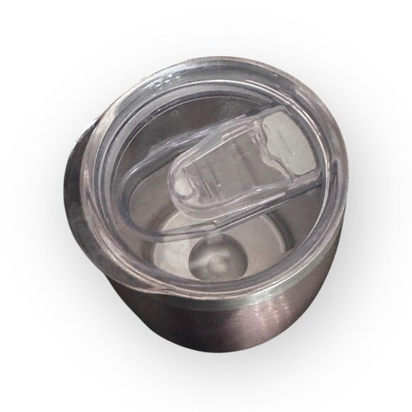 Rose Gold Albor Insulated Wine Tumbler With Lid 12 Oz Stainless Steel Travel Cup - Picture 2 of 12